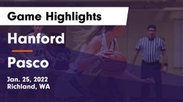 Hanford  vs Pasco  Game Highlights - Jan. 25, 2022