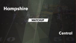 Matchup: Hampshire vs. Central  2016