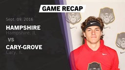 Recap: Hampshire  vs. Cary-Grove  2016