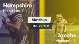Matchup: Hampshire vs. Jacobs  2016