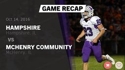 Recap: Hampshire  vs. McHenry Community  2016