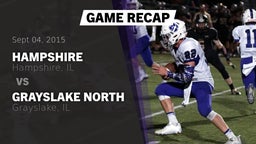 Recap: Hampshire  vs. Grayslake North  2015