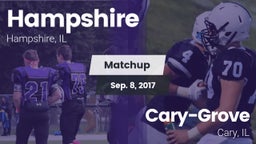 Matchup: Hampshire vs. Cary-Grove  2017
