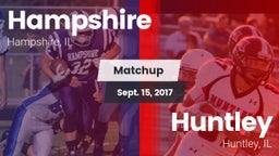 Matchup: Hampshire vs. Huntley  2017