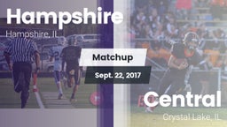 Matchup: Hampshire vs. Central  2017