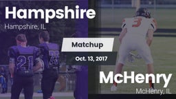 Matchup: Hampshire vs. McHenry  2017
