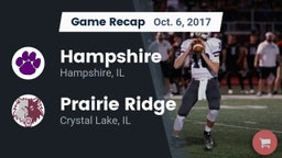 Recap: Hampshire  vs. Prairie Ridge  2017