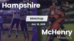 Matchup: Hampshire vs. McHenry  2018