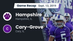 Recap: Hampshire  vs. Cary-Grove  2019