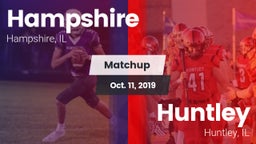 Matchup: Hampshire vs. Huntley  2019