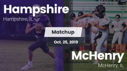 Matchup: Hampshire vs. McHenry  2019