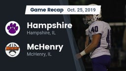 Recap: Hampshire  vs. McHenry  2019