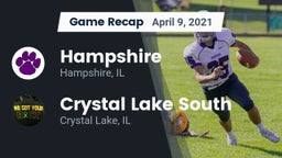 Recap: Hampshire  vs. Crystal Lake South  2021