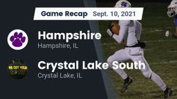 Recap: Hampshire  vs. Crystal Lake South  2021