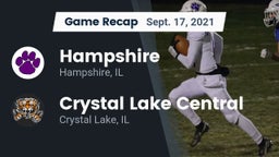 Recap: Hampshire  vs. Crystal Lake Central  2021