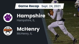 Recap: Hampshire  vs. McHenry  2021
