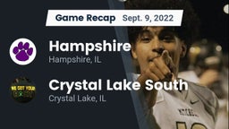 Recap: Hampshire  vs. Crystal Lake South  2022