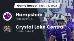 Recap: Hampshire  vs. Crystal Lake Central  2022
