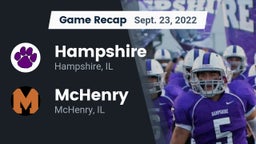 Recap: Hampshire  vs. McHenry  2022