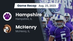 Recap: Hampshire  vs. McHenry  2023