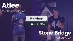 Matchup: Atlee vs. Stone Bridge  2016