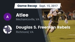 Recap: Atlee  vs. Douglas S. Freeman Rebels 2017
