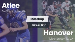 Matchup: Atlee vs. Hanover  2017