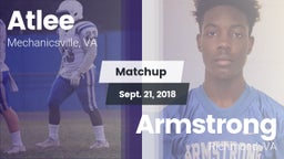 Matchup: Atlee vs. Armstrong  2018