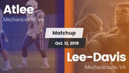 Matchup: Atlee vs. Lee-Davis  2018