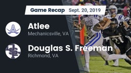 Recap: Atlee  vs. Douglas S. Freeman  2019