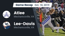 Recap: Atlee  vs. Lee-Davis  2019