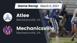 Recap: Atlee  vs. Mechanicsville  2021