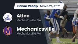 Recap: Atlee  vs. Mechanicsville  2021