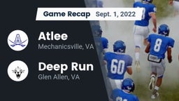Recap: Atlee  vs. Deep Run  2022