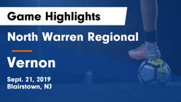 North Warren Regional  vs Vernon Game Highlights - Sept. 21, 2019