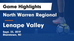 North Warren Regional  vs Lenape  Valley Game Highlights - Sept. 23, 2019