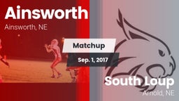 Matchup: Ainsworth vs. South Loup  2017