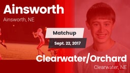 Matchup: Ainsworth vs. Clearwater/Orchard  2017
