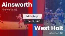 Matchup: Ainsworth vs. West Holt  2017