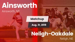 Matchup: Ainsworth vs. Neligh-Oakdale  2018