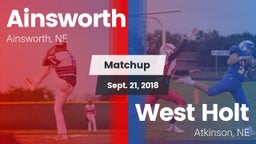 Matchup: Ainsworth vs. West Holt  2018