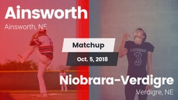 Matchup: Ainsworth vs. Niobrara-Verdigre  2018