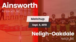 Matchup: Ainsworth vs. Neligh-Oakdale  2019