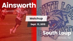 Matchup: Ainsworth vs. South Loup  2019