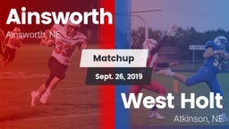 Matchup: Ainsworth vs. West Holt  2019