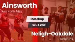 Matchup: Ainsworth vs. Neligh-Oakdale  2020