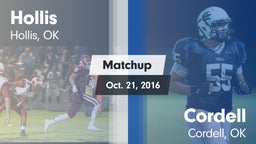 Matchup: Hollis vs. Cordell  2016