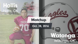 Matchup: Hollis vs. Watonga  2016