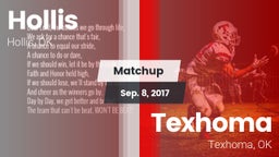 Matchup: Hollis vs. Texhoma  2017