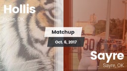 Matchup: Hollis vs. Sayre  2017